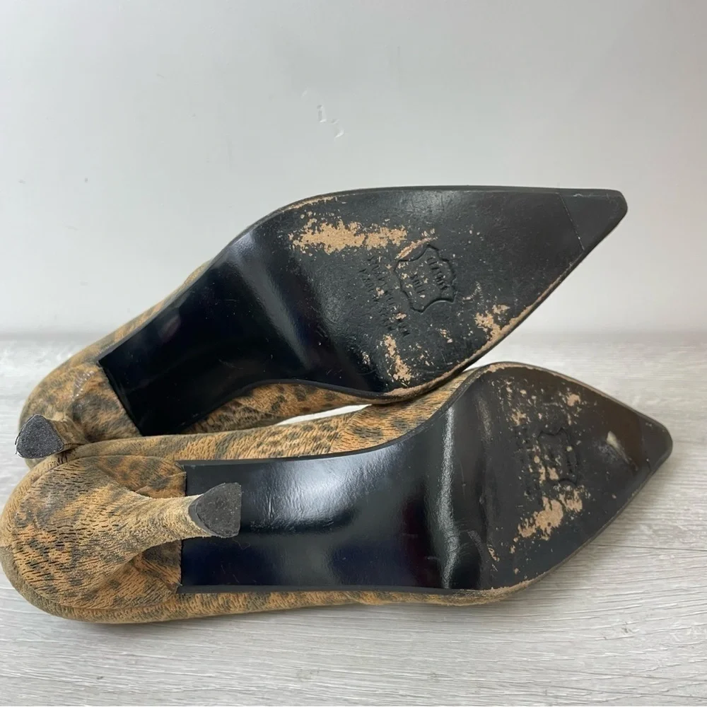 Stuart Weitzman Stiletto Animal Print Heels Size 8